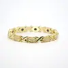 Pulsera de ojo de gato con baño de oro de 18 quilates, cruzada europea y americana, TK, superventas, pulsera magnética de moda y tendencia para mujer, venta al por mayor desde el fabricante