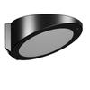 Lámpara solar Herbert iluminación de patio exterior lámpara LED de inducción carcasa de plástico y aleación lámpara de pared de alto brillo de 4 modos