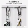 Llavero de Cintura Unisex Doble Círculo Creativo Llavero de Coche Colgante Llavero de Metal Llavero Simple