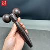 Atacado de fábrica dispositivo facial de madeira de asa de frango com bola dupla e face fina massageador rolo de madeira de asa de frango massageador de puxar pele bola dupla grande massagem