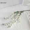 Flor de glicina de simulación Abler flor de frijol de pesca de 6 horquillas flor de techo decoración de auditorio de bodas fabricantes mayoristas de flores artificiales