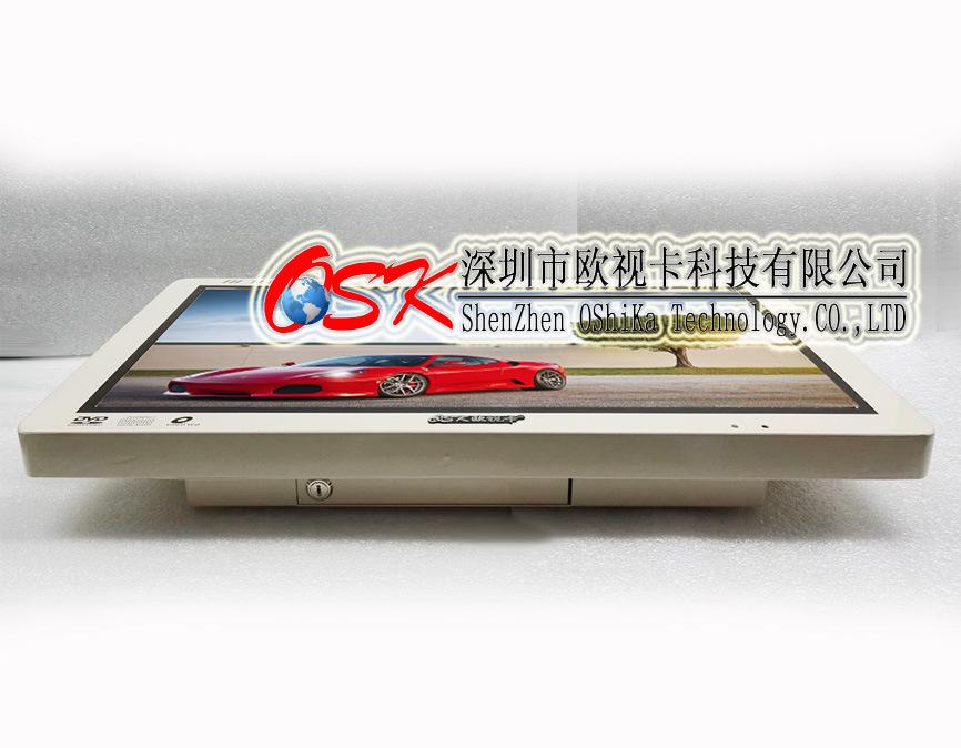18.5寸背挂车载广告机 插卡位置图