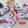 Calcetines de Yoga hasta la pantorrilla para mujer, Calcetines para piso de Fitness, Calcetines de Algodón, Calcetines Deportivos, Calcetines Transpirables que absorben el sudor, Calcetines de Pilates, Pantalones de Tiburón
