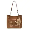 Bolso de Mano Casual de Moda 2025 Bolso Tote Versátil para Viajes Diarios Gran Capacidad Bolso de Hombro para Estudiantes