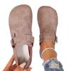 Hebilla de Cinturón Plana Retro Zapatos de Suela Baja de una Sola Capa para Mujer Transfronterizos Nuevo Estilo Slip-on Zapatos Mocasines Perezosos Zapatos de Lona Amazon