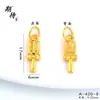 Pulseira Universal Dourada Areia Antiga de Longa Duração Corrente DIY Corrente Cauda de Tigre Ajustável com Corrente Extensora Pulseira Dourada Areia
