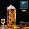 Garrafa de Infusão de Álcool de Vidro com Torneira 5 Jin 10 Jin Selada Jarra de Vinho Espessa Doméstica Garrafa Especial para Infusão de Ginseng