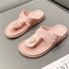 Chinelos Luo Fu New EVA Femininos de Verão Antiderrapantes Sandálias Chinelo para Casal Sandálias de Solado Macio Resistentes ao Desgaste
