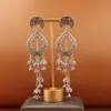 Pendientes de Pavo Real para Minorías Étnicas, Regalos Retro de Plata Miao Estilo Étnico, Accesorios de Pendientes Vintage de Imitación Plata