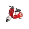 Adornos de aleación de motocicleta modelo oveja versión Q transfronteriza juguetes lindo colgante de llavero de motocicleta venta al por mayor