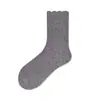 Calcetines Zhuji Calcetines de Medio Terciopelo Calcetines para Dormir en Casa Calcetines Cómodos para Puerperio Calcetines para Mujer Color Sólido Calcetines de Media Pantorrilla para Mujer Calcetines Altos