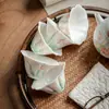 Mi Yan Porcelana Branca Tulipa Pintada à Mão Xícara de Chá Xícara de Chá Artesanal Fina Tarte Mestre Xícara Doméstica Cerâmica Xícara Única Xícara de Degustação de Chá