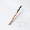 Set de 14 Brochas de Maquillaje con Mango de Madera Pelo Animal Brocha para Sombras de Ojos Brocha para Rubor Brocha para Polvo Suelto Brocha para Contorno Set Completo de Brochas de Maquillaje