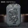 Novo Pingente de Jade Verde Hetian de Xinjiang Natural Guanyin Buda Material Fino Taqing Tigre Dragão Placa Bagua Ornamento de Jade