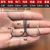 Jingjiang Lâmina Âncora Borboleta Gancho de Âncora Gancho de Âncora Gancho de Dois Ganchos e Duas Garras Pesquisa Manual Gancho de Âncora com Ponta Triangular Gancho de Âncora Triangular