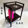 Mesa de Café para Mesa de Mahjong, Mesa de Mahjong Gruesa de Doble Capa, Mesa Auxiliar para Casa de Té, Mesa de Café para Sala de Juegos, Estante para Té, No Requiere Instalación