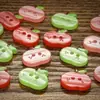 Botones Lindos de Manzana para Ropa Infantil, Accesorios para Prendas, Decoración Hecha a Mano para Ropa de Muñecas DIY, Accesorios de Botones para Camisa Cosidos a Mano