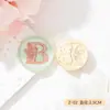 Selo de Carta Borboleta Série 2,5cm Latão Sólido Gravado Cabeça de Selo para Pintura a Fogo Caderno Cabeça de Cobre Cera para Presente