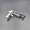 Encoder Rotativo E6B2 Roda Síncrona Suporte Não Padrão Instalação Fixa Esteira Transportadora Durável Aço Inoxidável