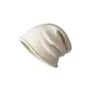 Gorro Slouchy Feminino 100% Lã Chapéu de Tricô High-End Versátil Quente Tendência Chapéu de Lã Atacado