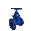 Válvula Gaveta de Vedação Macia Z45X Válvula Gaveta Flangeada Ferro Fundido Dúctil Válvula Gaveta de Descarga Elástica Sala da Bomba de Incêndio Abastecimento de Água DN100