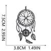 Xiaotian Art campanillas de viento tela bordada pegatinas parche de estrella de mar de dibujos animados pegatinas decoración de bolsa pegatinas bordadas de lápiz labial de fresa venta al por mayor