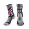 Calcetines de Esquí Transfronterizos para Mujer, Calcetines de Nieve para Acampada al Aire Libre de Invierno y Montañismo, Calcetines Deportivos de Secado Rápido y Cálidos con Suela de Toalla