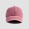 Gorra de Béisbol Lisa para Hombre, Color Sólido, Estilo Lavado, Adecuada para Deportes, Actividades al Aire Libre, Ropa Casual, Versátil, Gorra Promocional para Eventos al Aire Libre