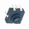 Interruptor de Linterna de Siete Pines Tres-En-Uno-Apagado Vertical Pin Recto 12*12 Luz Fuerte Microinterruptor de Botón Auto-Bloqueante