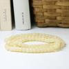 Fabricantes venden 108 piezas de cuentas de barril de hueso de buey para manualidades DIY, cuentas talladas, cuentas de Buda, cuentas de melón espiral de hueso de buey, cuentas sueltas