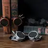 En stock Gafas de Halloween estilo retro europeo y americano con remaches Steampunk Gafas STEAMPUNK