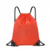 Mochila Deportiva Portátil para Fitness de Gran Capacidad con Cierre de Cordón Bolsillo Sencillo de Sujeción Mochila para Viajes Deportes al Aire Libre