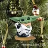 Decoración Navideña de Nuevo Producto Transfronteriza Bebé Y-Oda Bebé Yoda Decoraciones Navideñas