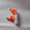 Acessórios especiais para pulverizador bico de cobre ajustável frontal e traseiro bico duplo tampa de cobre cabeça dupla desconto bico de plástico atomização