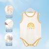 Chaleco Delgado de Verano para Bebés, Ropa Ecológica para Recién Nacidos, Mameluco Triángulo, Mono de Una Pieza de Seda de Hielo para Bebé