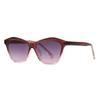 Adornos de comercio transfronterizo gafas de sol de diamante ojo de gato para hombre modernas retro fotografía callejera pasarela para mujer 35021
