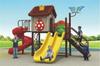 Escola Maternal Parque de Diversões ao Ar Livre para Crianças Parque Paraíso Comunitário Grande Escorregador de Plástico Balanço Combinação Instalações de Diversão
