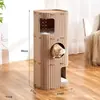 Ninho de Gato de Feltro Feito Sob Medida pelo Fabricante, Arranhador para Gatos, Buraco de Gato Multicamadas, Tudo-em-Um, Arranhador para Gatos para Todas as Estações, Árvore para Gatos