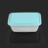 Caja de Almuerzo Desechable, Caja de Empaque para Llevar, Candado de Seguridad Antirrobo, Caja de Almuerzo Cuadrada, Engrosada y Sellada, Se Puede Imprimir para Cajas Bento