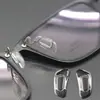 Óculos de encaixe almofada de nariz silicone antiderrapante plugue embutido cassete airbag suporte para olho acessório de almofada de nariz