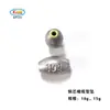 Colgante de Corazón Redondo Yonghuang Núcleo de Cobre Colgante de Ábaco Pesca Placa de Conteo Pesca Marítima Anti-Rayaduras Accesorios para Equipo de Pesca con Línea Colgante de Plomo