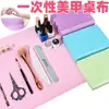 Tapete Desechable para Mesa de Manicura Estilo Japonés Salón de Uñas Impermeable y Anti-Manchas Alfombrilla Absorbente de Doble Cara para Limpieza Alfombrilla para Apoyar la Mano Mantel