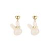 Design de moda Sense Cute Rabbit Tassel Brincos Criativos Doces Cool Exquisite Brincos Femininos All-match Brincos Distintivos Trendy