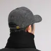 Chapéu Masculino Inverno Meia-idade e Pai Velho Beisebol Boné Espessado Quente Proteção Ear Cap Outdoor All-match Old Man Cap