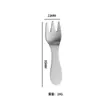Cuchara para helado transfronteriza cuchillo para mantequilla de acero inoxidable 304 cuchara para condimentos cuchara para café cuchara para helado cuchara para postre tenedor para niños