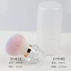 Cepillo Portátil para Polvo de Uñas de Reloj de Arena, Pincel Pequeño de Cintura para Polvo, Pincel para Rubor, Cepillo para Polvo de Herramienta de Belleza, Pincel de Maquillaje