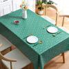 Vento do hotel à prova de óleo à prova d'água PVC toalha de mesa de restaurante de alta classe toalha de mesa do hotel sala de conferências toalha de mesa pano de grama