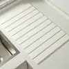 Tapete Drenante Dobrável Rígido com Padrão de Mármore de Terra de Diatomáceas Tapete Absorvente para Banheiro Hotel Banheiro Tapete Antiderrapante para Pés