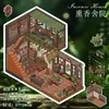 107.0 Pegatinas Decorativas Cuadrícula Habitación Especial Escena de Aceite Pegatinas Miniatura 3D Pegatinas para Diario