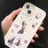 8 Pegatinas Originales de Debut de Grupo de Chicas de Dibujos Animados, Pegatinas Impermeables para Diario, Pegatinas Guka, Pegatinas Decorativas para Manualidades, Pegatinas Marcadoras